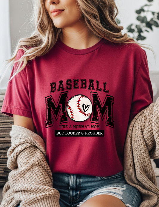 Louder and Prouder Softball Mom