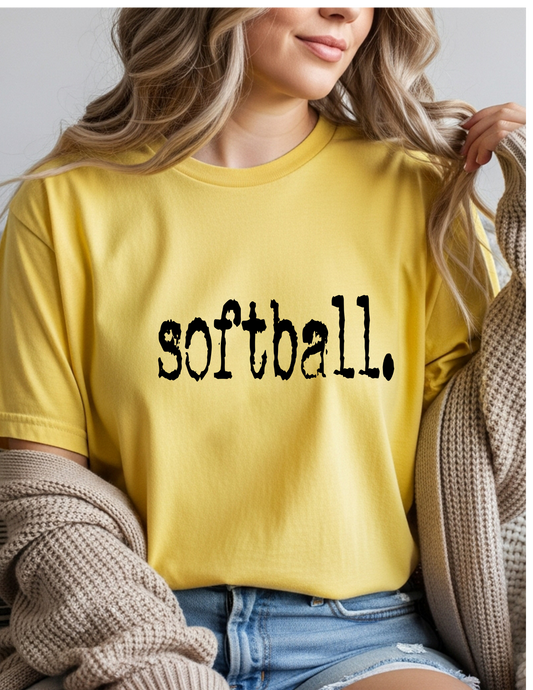 Softball Typo