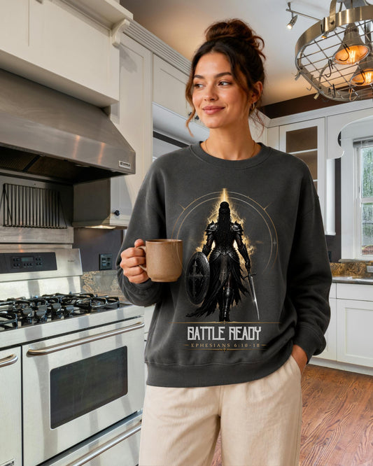 Battle Ready Onyx Warrior Sweatshirt