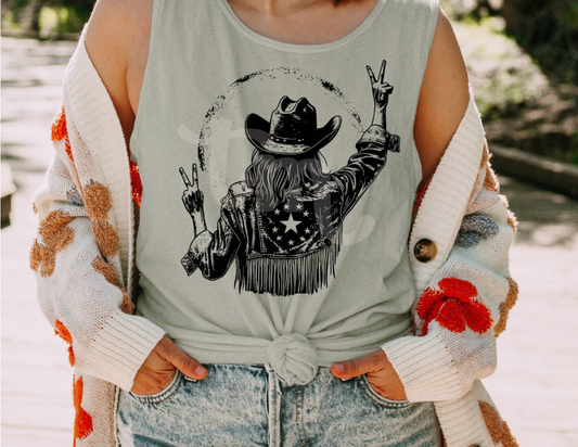 PEACE COWGIRL