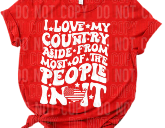 LOVE MY COUNTRY