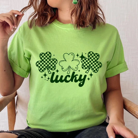 LUCKY 3 LEAF CLOVER DESIGN