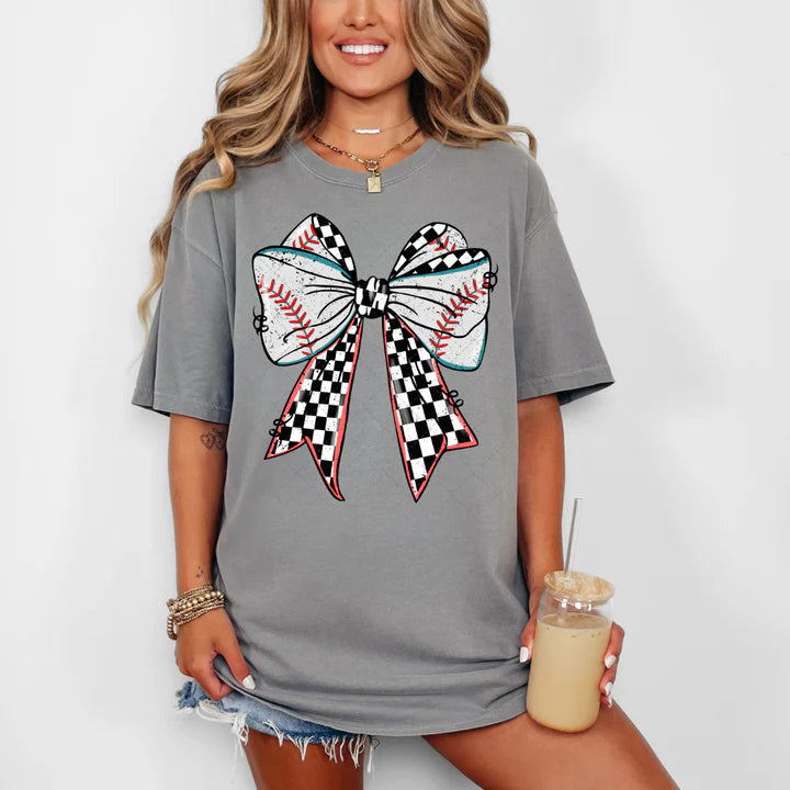 RETRO BASEBALL BOW